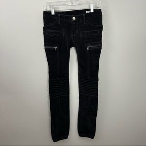 Lerock Corduroy Moto Joggers Silver Plated Accessories